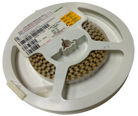 Reel of 230 Kemet T491D106K035AT Tantalum Capacitor 10µF 35V 10% 2917 1Ω ESR SMD