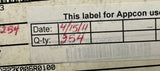 Reel of 254 AVX TPSD227K006R0100 Tantalum Capacitor 220µF 6.3V ±10% 2917 SMD