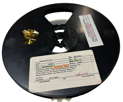 Reel of 463 Taiyo Yuden BRL3225T4R7M Wirewound Inductor 4.7µH 1.3A ±20% 1210 SMD