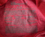 Disney Youth Mickey Mouse American Classic Red Short Sleeve Shirt Size Medium