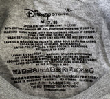 Disney Youth Classic Mickey Mouse Graphic Gray Short Sleeve Shirt Size Medium