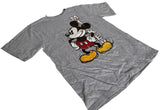 Disney Youth Classic Mickey Mouse Graphic Gray Short Sleeve Shirt Size Medium