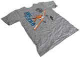 Disney Youth Planes Dusty Own The Sky Graphic Gray Short Sleeve Shirt Size M