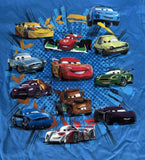 Disney Youth Cars 2 Lightning McQueen & Friends Graphic Blue Shirt Size Medium