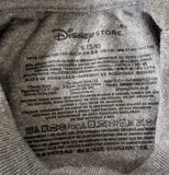 Disney Youth Classic Mickey Mouse Graphic Gray Short Sleeve Shirt Size Small