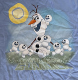 Disney Boys Frozen Olaf We Love Summer Graphic Blue Shirt Size Medium