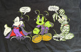 Disney Boys Mickey Mouse Halloween Trick Or Treat Black Shirt Size Medium