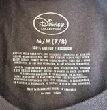 Disney Boys Cars 2 Lightning McQueen & Friends Graphic Black Shirt Size Medium