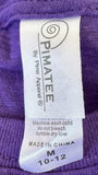 Pimatee Girls Frankenweenie Weird Girl Beware The Omen Purple Shirt Size Medium