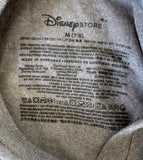 Disney Girls Minnie Mouse American Beauty Gray Short Sleeve Shirt Size Medium