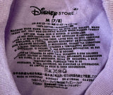 Disney Girls Princess Sofia The First Graphic Purple Short Sleeve Shirt Size M
