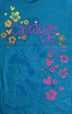 Alstyle Girls Mickey Castaway Cay Bahamas Disney Cruise Line Blue Shirt Size M