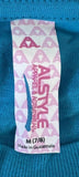 Alstyle Girls Mickey Castaway Cay Bahamas Disney Cruise Line Blue Shirt Size M