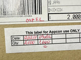 Reel of 1600 Nichicon UUD1H2R2MCL1GS Aluminum Electrolytic Capacitor 2.2µF 50V