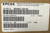 Reel of 814 Epcos B32529C105K189 Metallized Polyester Film Capacitor 1µF 63V 10%