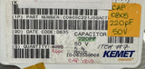 Reel of 3035 Kemet C0805C221J5GACTU Multilayer Ceramic Capacitor 220pF 50V 0805