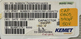 Reel of 4000 Kemet C0805C391J5GACTU Multilayer Ceramic Capacitor 390pF 50V 0805