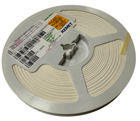 Reel of 4000 Kemet C0805C104K5RACTU Multilayer Ceramic Capacitor 0.1µF 50V