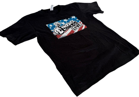 Anvil Youth Nitro Circus Live Graphic Black Short Sleeve Shirt Size Medium