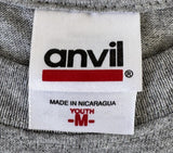 Anvil Youth Universal Studios Florida The Simpsons Gray Shirt Size Medium