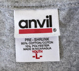 Anvil Youth Universal Studios Hollywood Graphic Gray Shirt Size Large