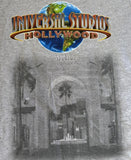 Anvil Youth Universal Studios Hollywood Graphic Gray Shirt Size Large