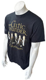 Anvil Men's Celtic Thunder Christmas 2010 Tour Black Short Sleeve Shirt Size L