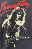 Anvil Men's Peter Frampton Tour 2011 Graphic Black Short Sleeve Shirt Size Large