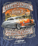 Barrett-Jackson Men's Auction Co. Scottsdale AZ 2013 Navy Shirt Size Large