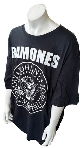 Bravado Men's Ramones Johnny Joey Deedee Tommy Black Shirt Size 4XLT