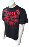 Four Horsemen NYC Men's Support Your Local White Boy Black Shirt Size Large