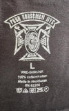 Four Horsemen NYC Men's Support Your Local White Boy Black Shirt Size Large