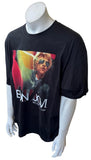 Hanes Men's Bon Jovi Because We Can Tour 2013 Black Short Sleeve Shirt Size 2XL