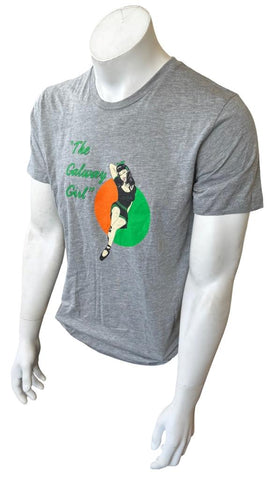 Alternative Men's Steve Earle & The Dukes The Galway Girl Gray Shirt Size Large