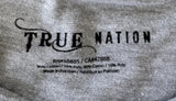 True Nation Men's Workaholics Graphic Gray Short Sleeve Shirt Size XL