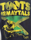 Anvil Men's Toots And The Maytals Bam Bam Black Short Sleeve Shirt Size X-Large