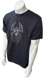 Anvil Men's Spider Man Turn Off The Dark Black Short Sleeve Shirt Size Large