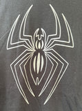 Anvil Men's Spider Man Turn Off The Dark Black Short Sleeve Shirt Size Large