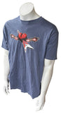 Authentic Pigment Men's Tom Petty & The Heartbreakers Navy Shirt Size Large