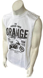 Gildan Men's True American Power Orange County Choppers Sleeveless Shirt Size L