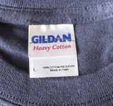 Gildan Men's Boston Tour 2012 Graphic Navy Short Sleeve Shirt Size Large