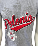 Gildan Men's Polonia Dyngus Day Graphic Gray Short Sleeve Shirt Size Small