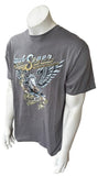 Anvil Men's Bob Seger & The Silver Bullet Band Tour 2013 Gray Shirt Size Large
