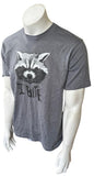 Disney Men's Guardians Of The Galaxy Rocket I Bite Gray Shirt Size Medium