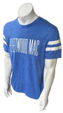 Alternative Men's Fleetwood Mac Graphic Blue Short Sleeve Shirt Size Large