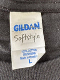 Gildan Men's Bob Seger & The Silver Bullet Band And Kid Rock Black Shirt Size L