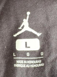 Nike Jordan Men's Six Rings Tour Galaxy Graphic Black Short Sleeve Shirt Size L