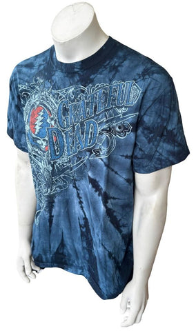 Gildan Men's Grateful Dead Graphic Tie Dye Short Sleeve Shirt Size Large