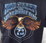 Anvil Men's Bob Seger & The Silver Bullet Band 2013 Tour Black Shirt Size Large