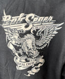 Alstyle Men's Bob Seger & The Silver Bullet Band Local Crew Black Shirt Size XL
